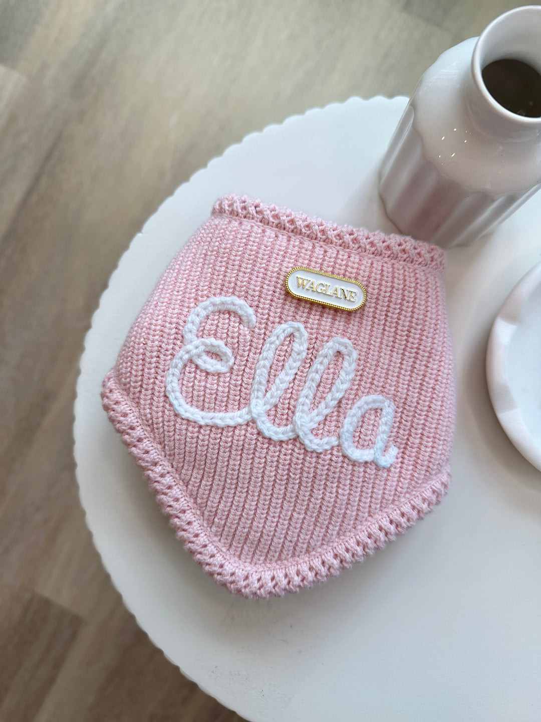 Custom Yarn Embroidered Bandana