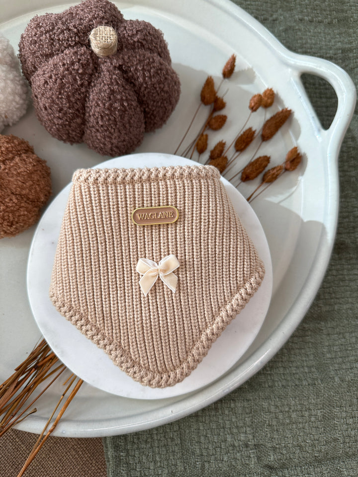 Dainty Autumn Bow Bandana