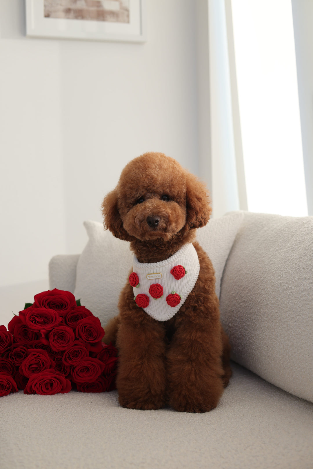 The Camille Bandana: Red