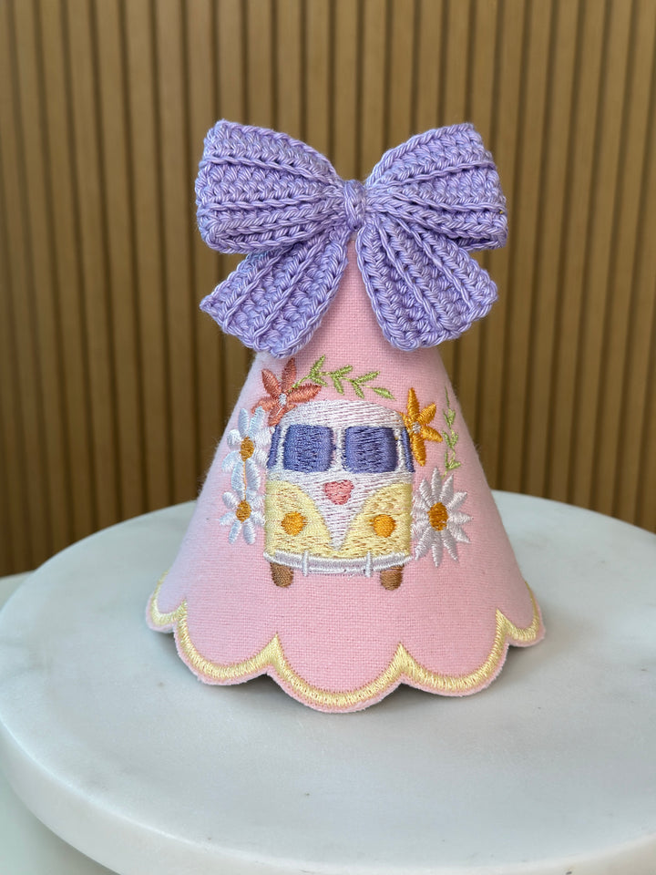 The Retro Roadtrip Party Hat