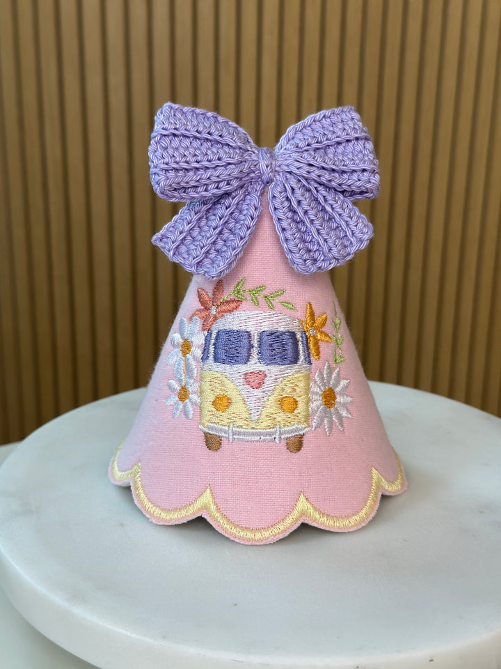 The Retro Roadtrip Party Hat