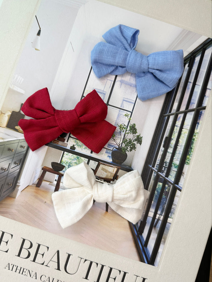 The Linen Collection | Doggy Hair Bows