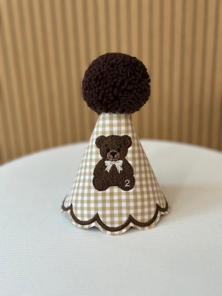 Teddy Keepsake Party Hat