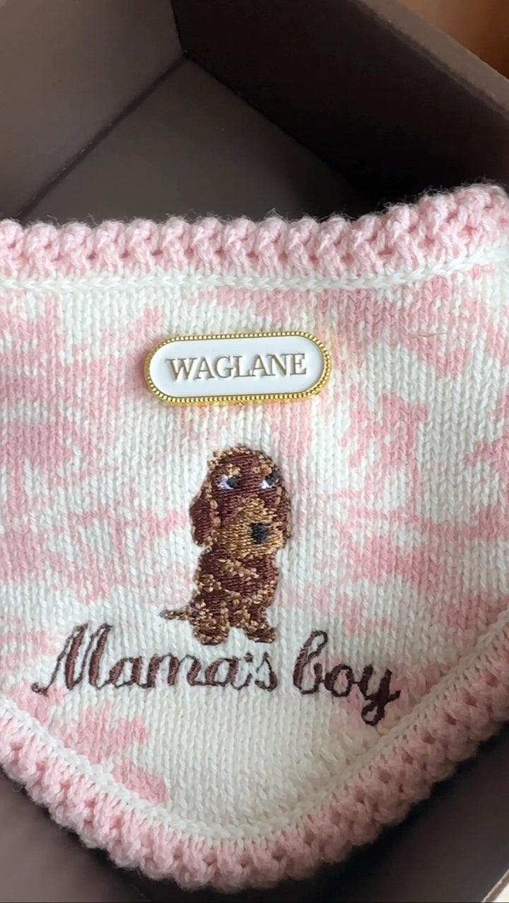 Custom Dog Portrait Embroidery - Keepsake Collection Add-on (bandana required)