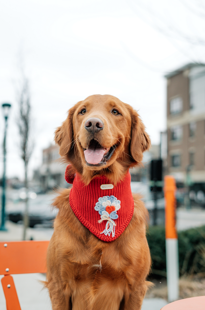 The Everly Bandana: Blue Balloon Bouquet