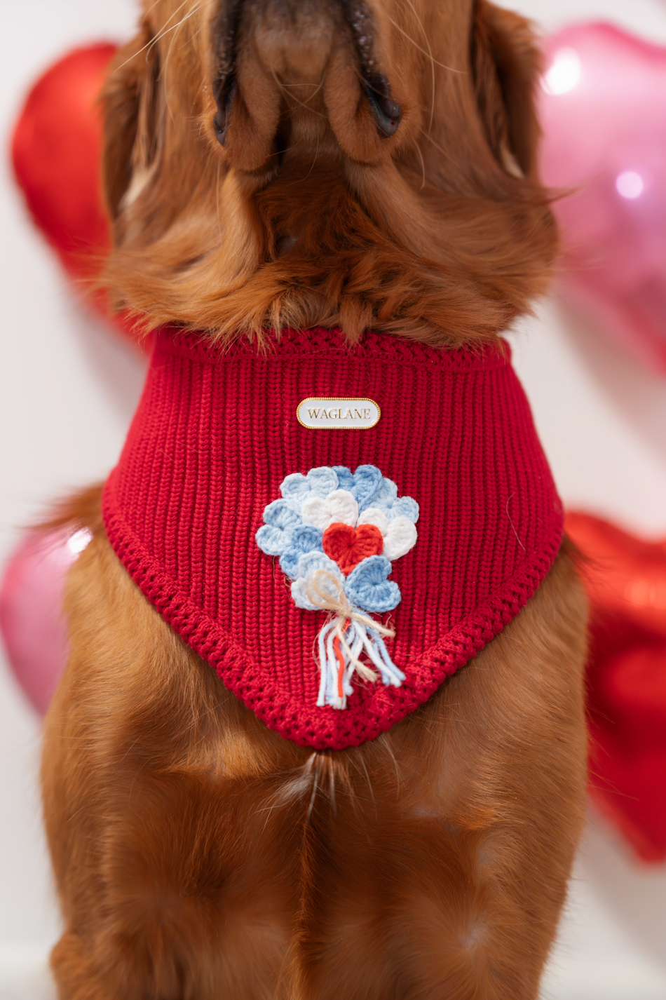 The Everly Bandana: Blue Balloon Bouquet